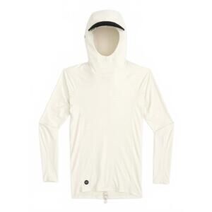 NEW FREE FLY men's pinnacle hooded rash guard in birch